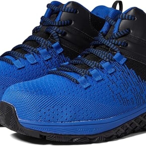 Thorogood NEW Day One Safety Shoes work boots AST Mid Blue/Black Size US 6B - Picture 4 of 6